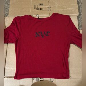 nyc crop top